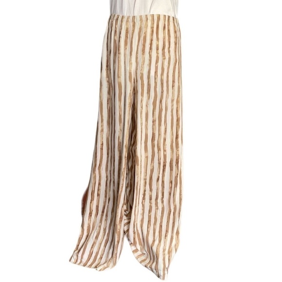 $10$ add on ZAC & Rachel - flowy abstract stripe wide leg,pull on pant - Picture 4 of 10